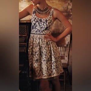 Anthro Floral Dress, M